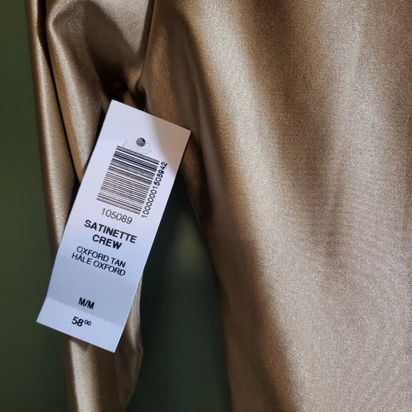 Babaton bodysuit - long sleeve satinette crew neck - Picture 4 of 4